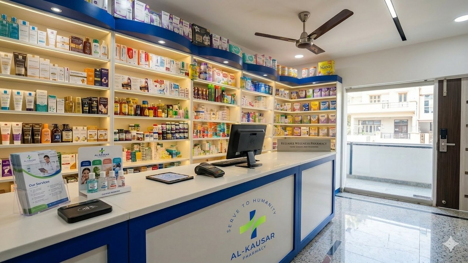 Al-Kausar Pharmacy and Clinic website project
